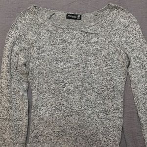 grey long sleeve